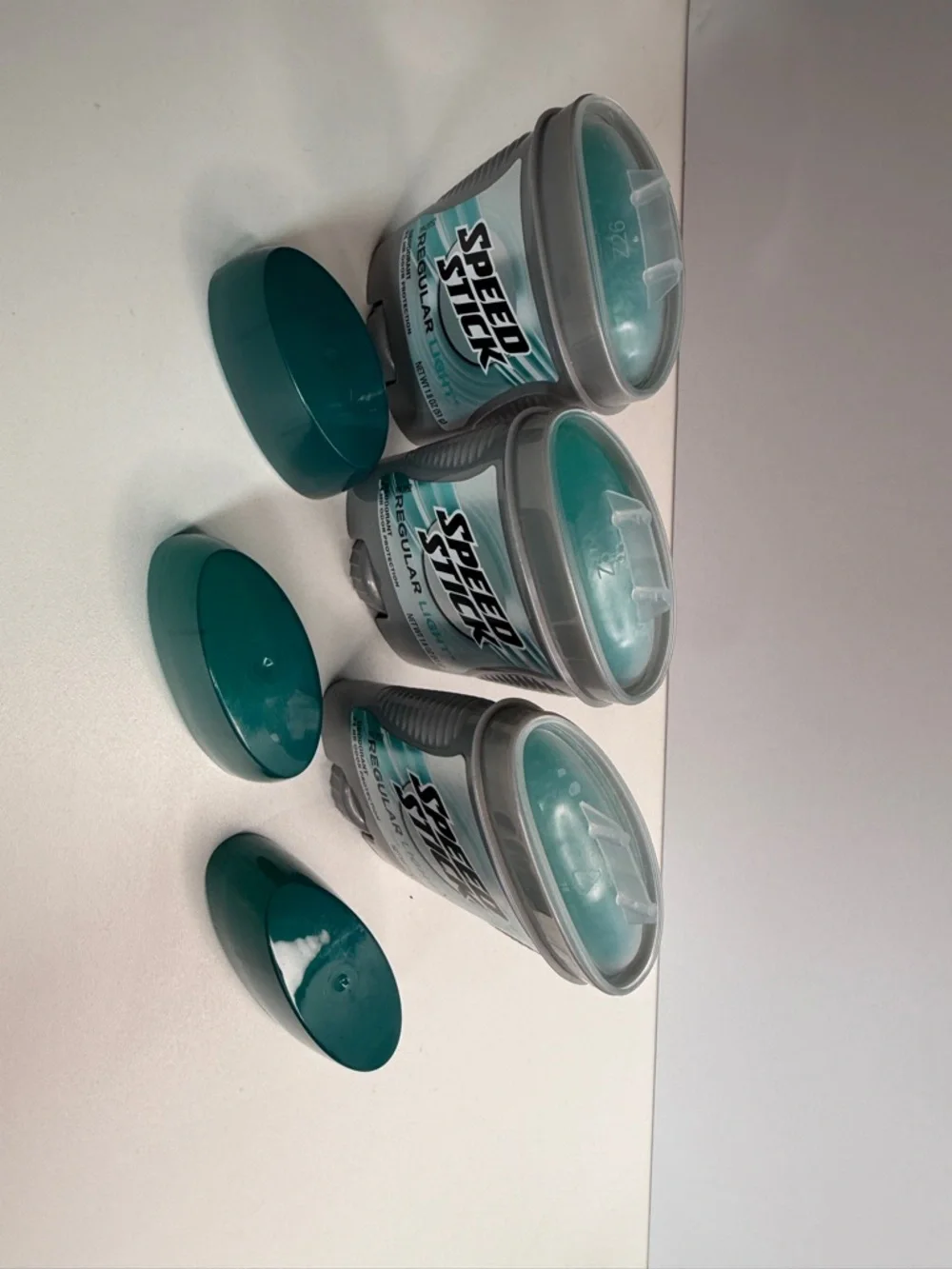 Speed stick deodorant lot of 3 Regular Light